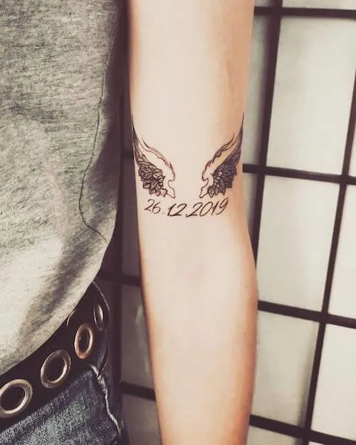 double wings tattoo meaning