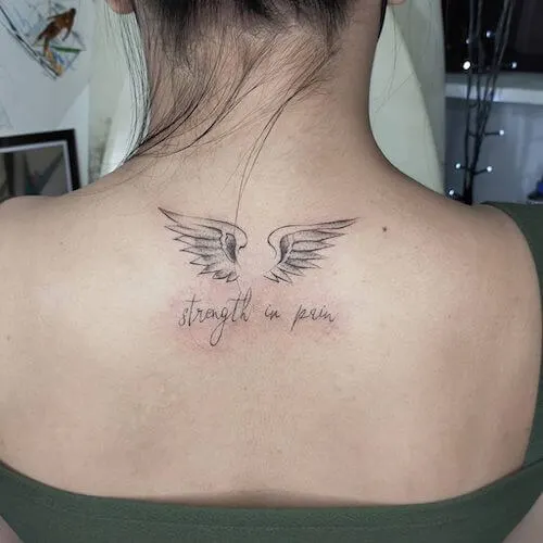 double wings tattoo meaning