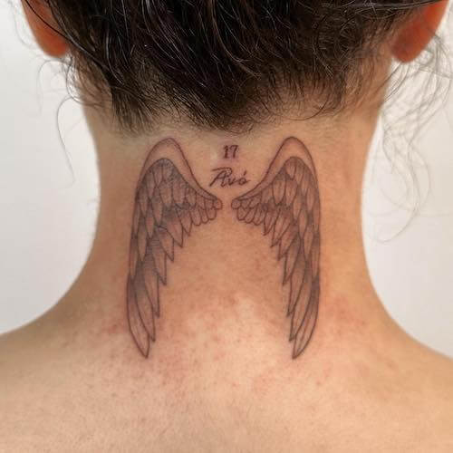 Wings Temporary Tattoo Angel Wings Body Art - Etsy-cheohanoi.vn