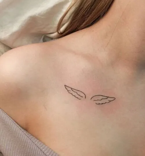 black wings tattoo meaning and designs