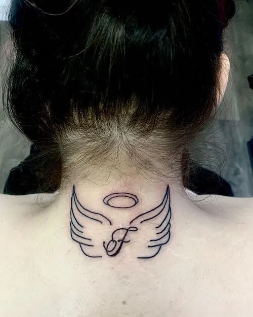 guardian angel wing tattoo meaning