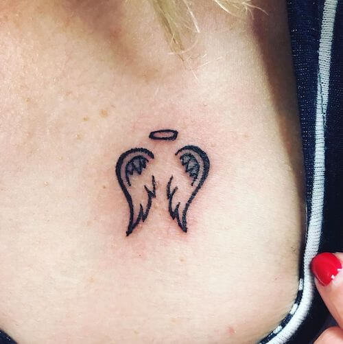 guardian angel wing tattoo meaning