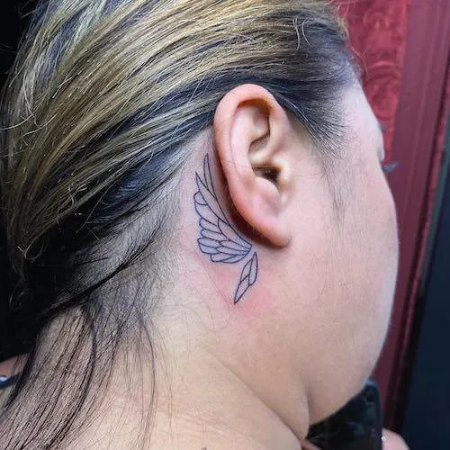 broken wing tattoo meaning and designs