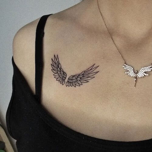 double wings tattoo meaning