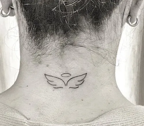 guardian angel wing tattoo meaning