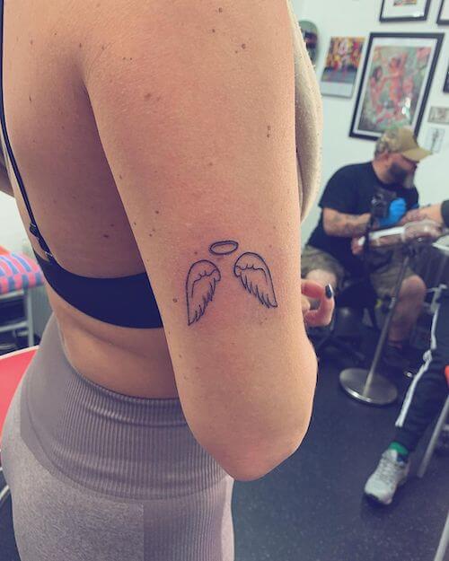 guardian angel wing tattoo meaning