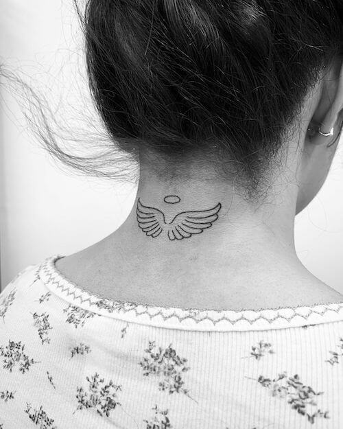 guardian angel wing tattoo meaning