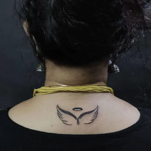 guardian angel wing tattoo meaning