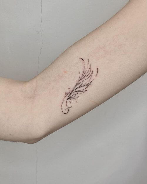 broken wing tattoo meaning and designs
