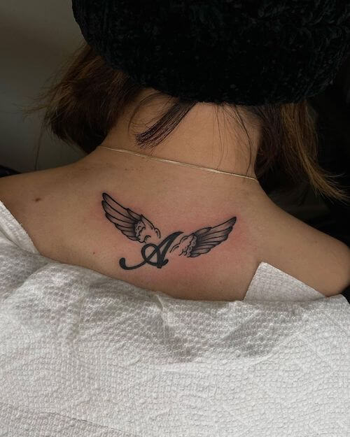 black wings tattoo meaning and designs