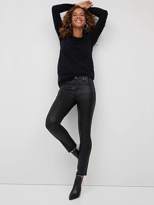 are black jeans business casual for a woman