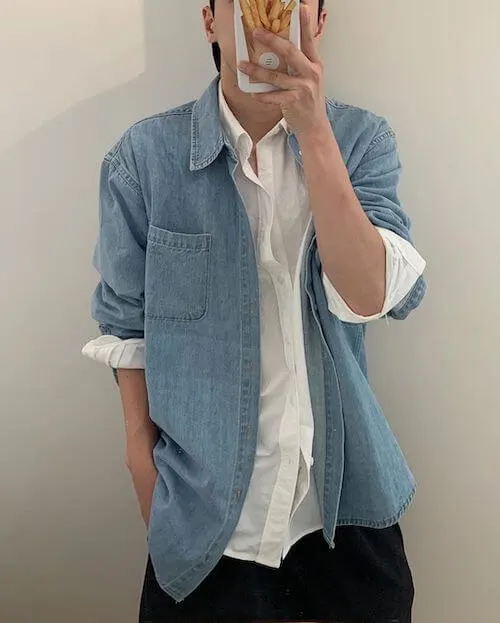 casual Korean Look males