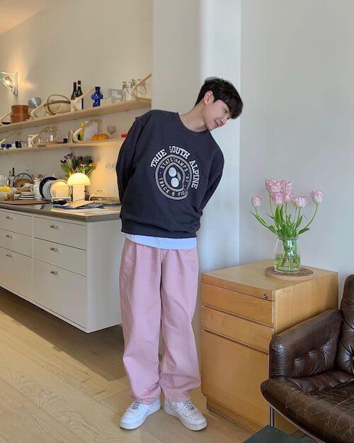 Korean aesthetic outfits male streetwear