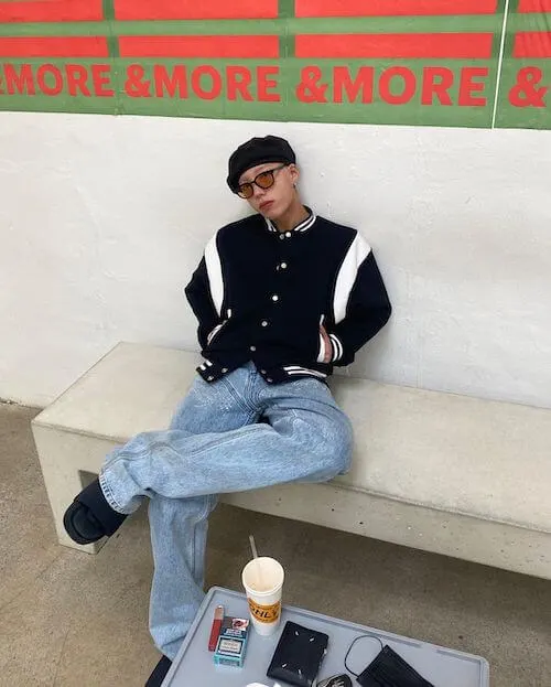 Korean aesthetic outfits male streetwear