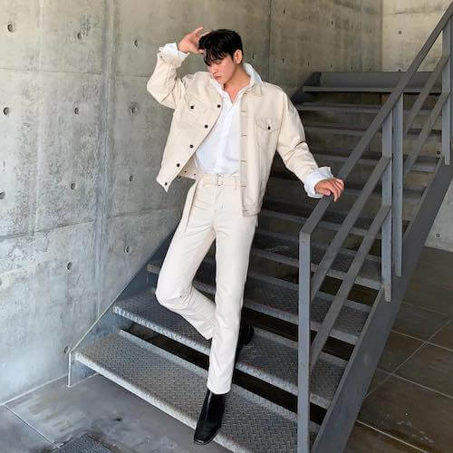 Korean aesthetic outfits male streetwear