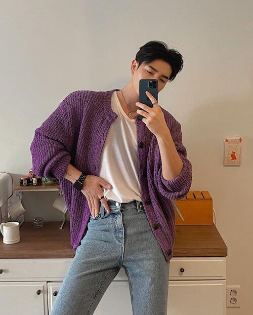 casual Korean Look males