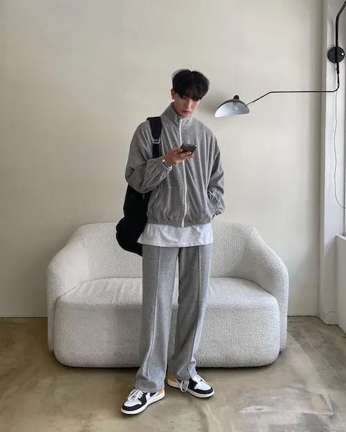 Korean aesthetic outfits male streetwear