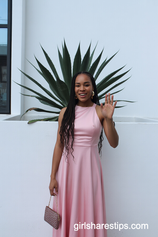Pink Evening Gown