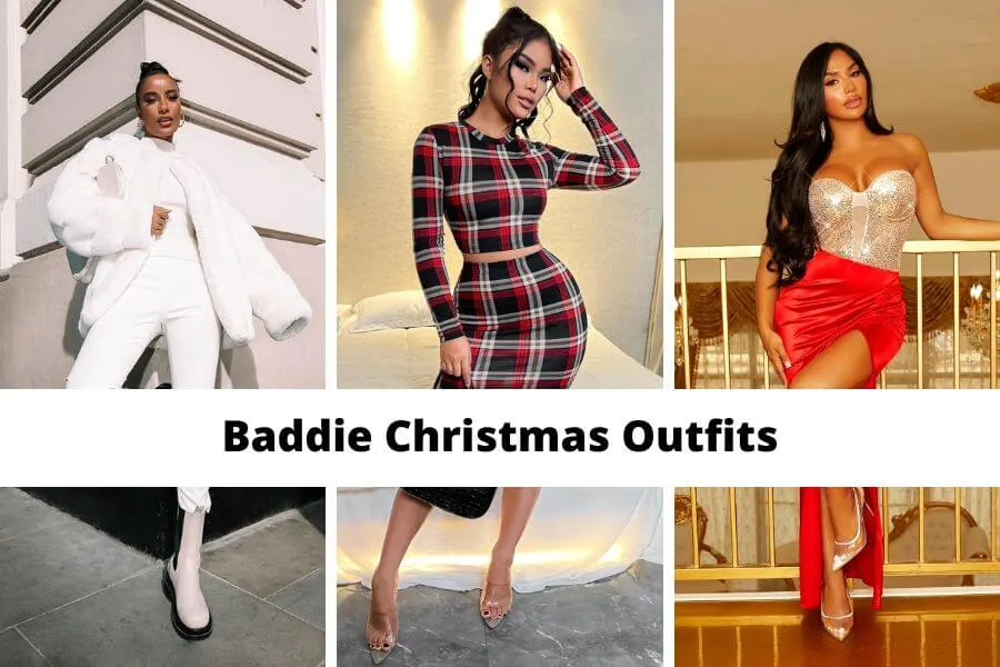 baddie christmas outfits