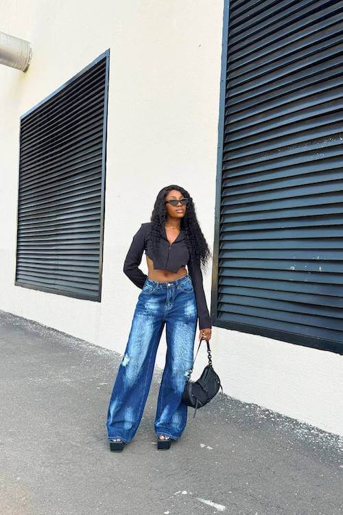 baggy jeans outfit