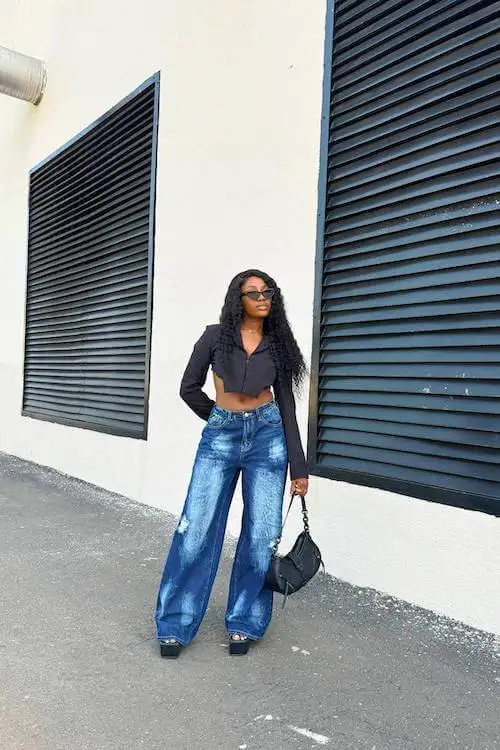 baggy jeans outfit