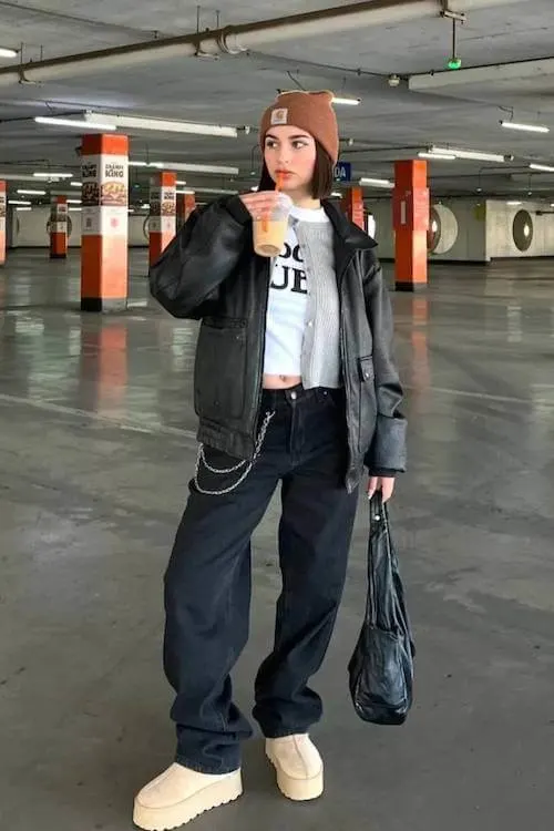 baggy jeans outfit