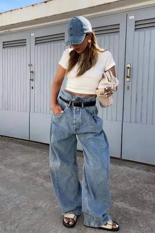 baggy jeans outfit