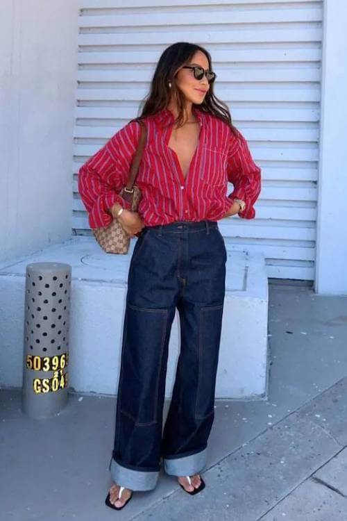 baggy jeans outfit