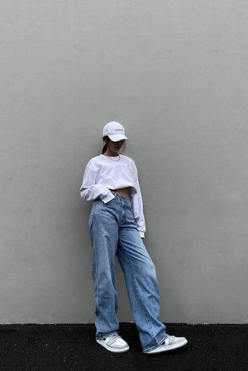 baggy jeans outfit