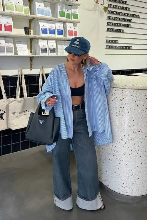 baggy jeans outfit