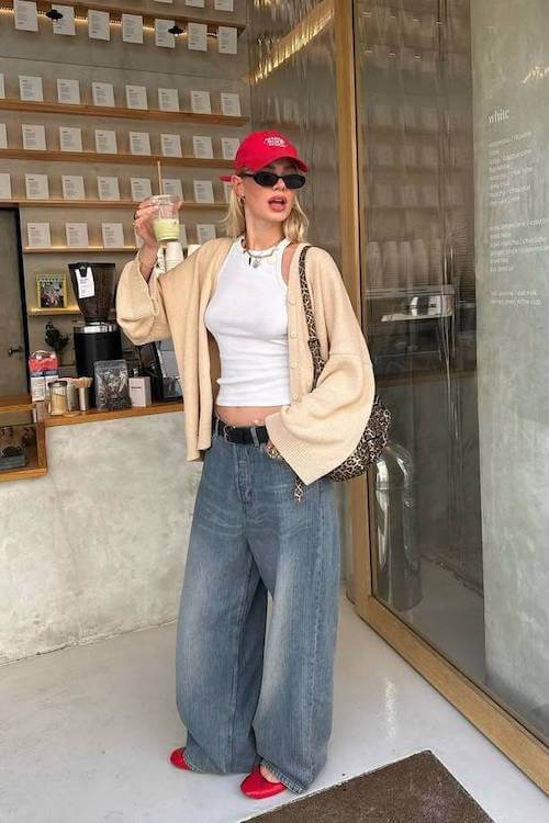 baggy jeans outfit