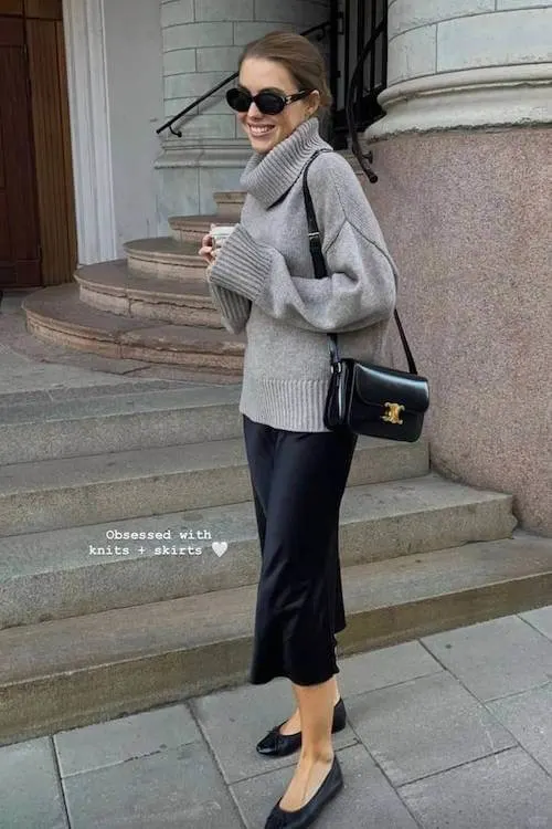 ballet flats outfit ideas grown women