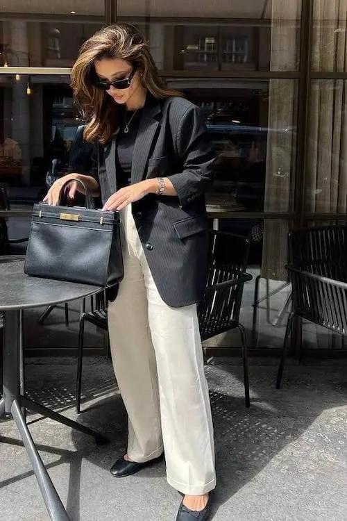 ballet flats outfit ideas grown women
