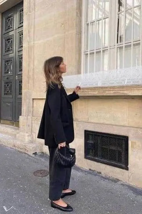 ballet flats outfit ideas grown women