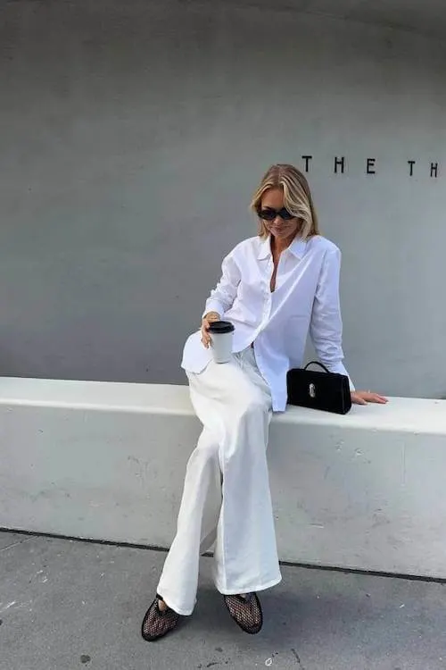 ballet flats outfit ideas grown women