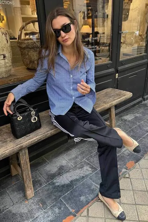 ballet flats outfit ideas grown women