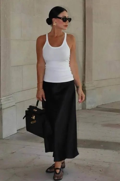 ballet flats outfit ideas grown women