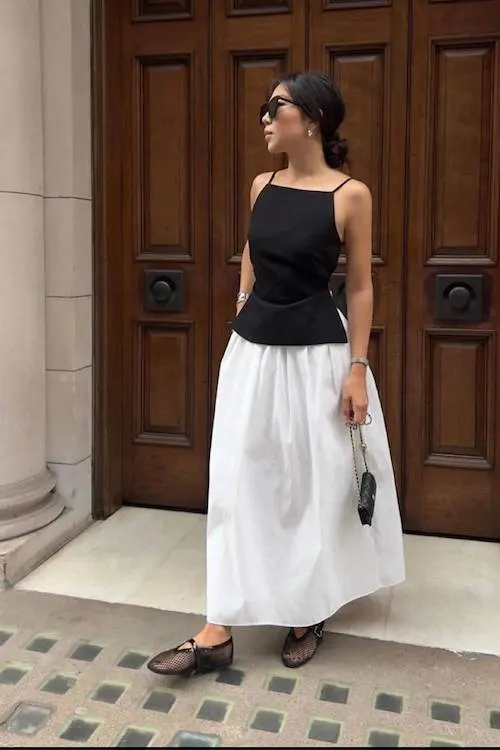 ballet flats outfit ideas grown women
