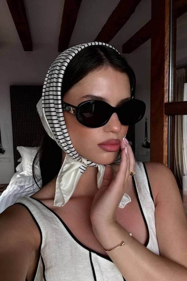 bandana headscarf outfit