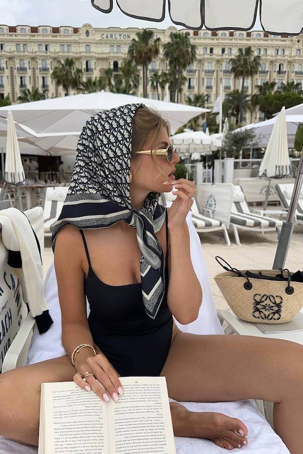 bandana headscarf outfit