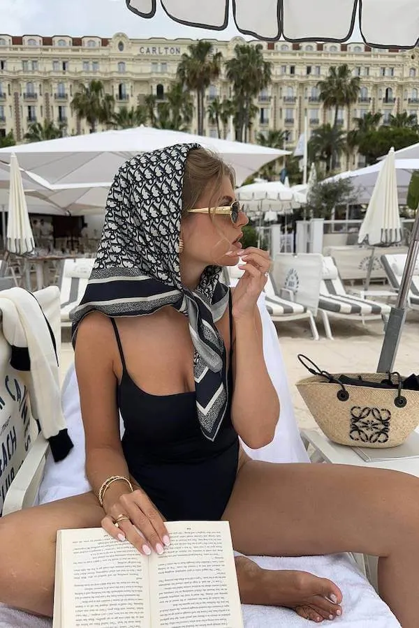 bandana headscarf outfit