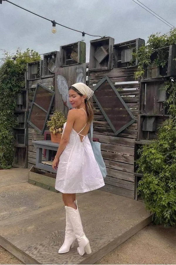 bandana headscarf outfit