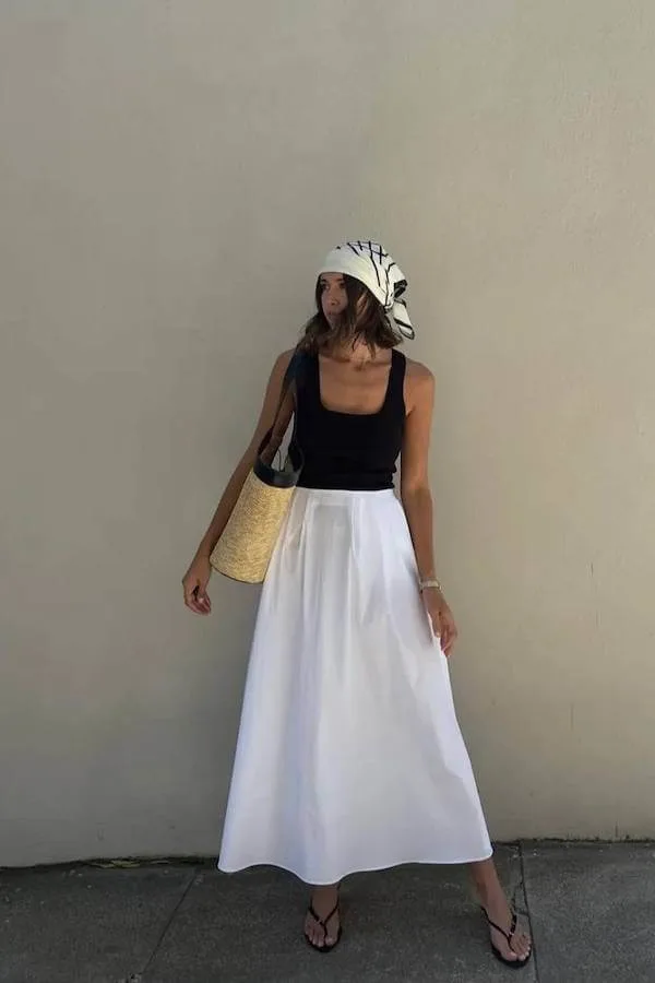bandana headscarf outfit