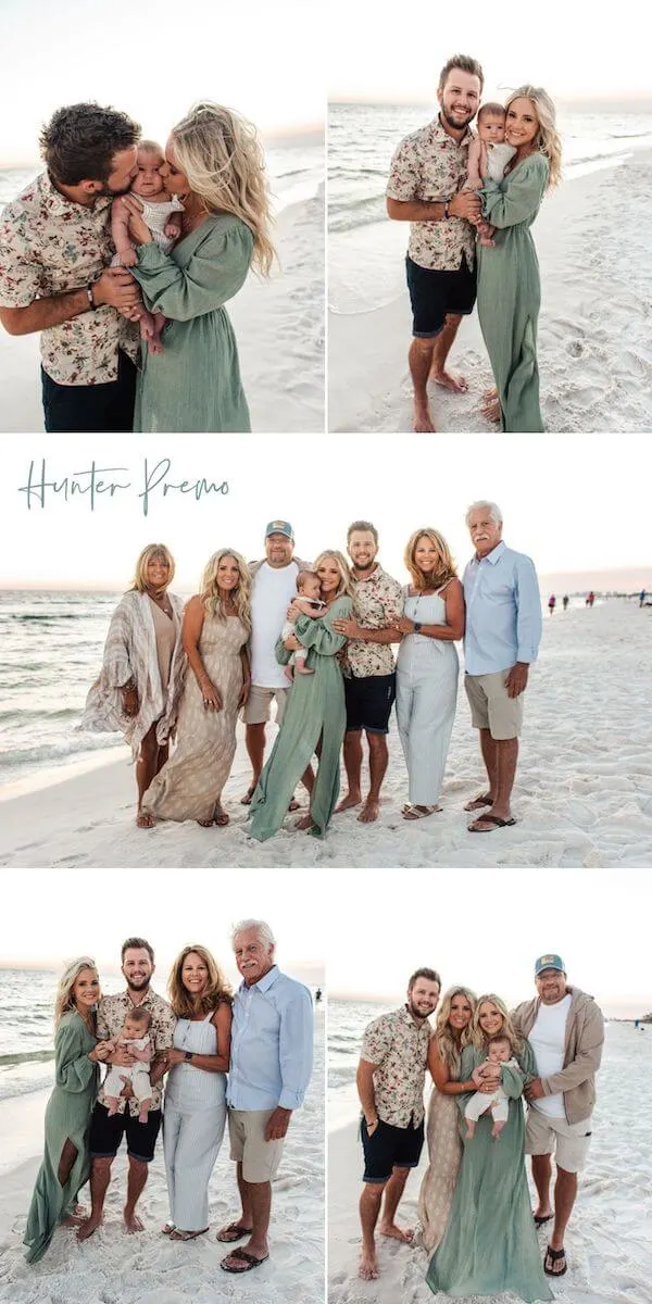 beach family photoshoot outfits