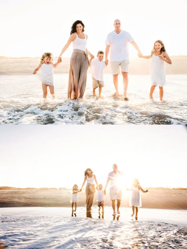 beach family photoshoot outfits