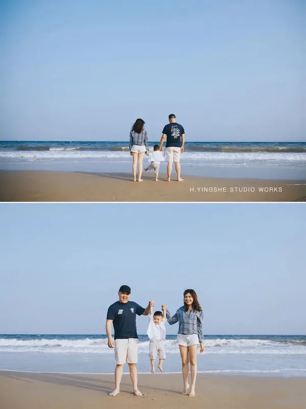 beach family photoshoot outfits