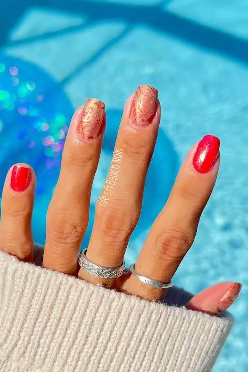 beach nails