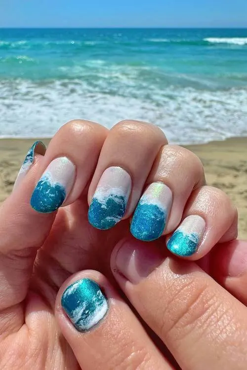 beach nails