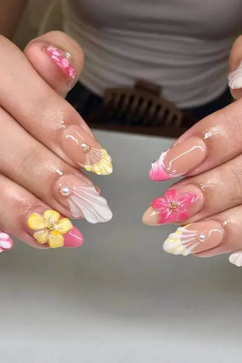 beach nails