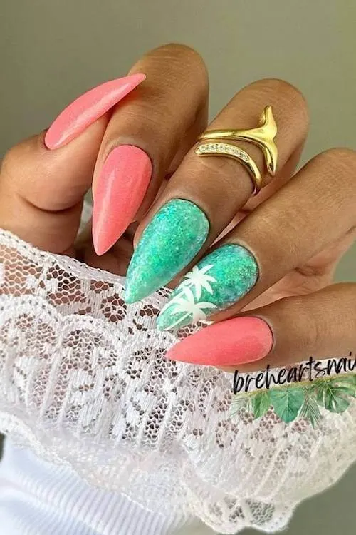 beach nails